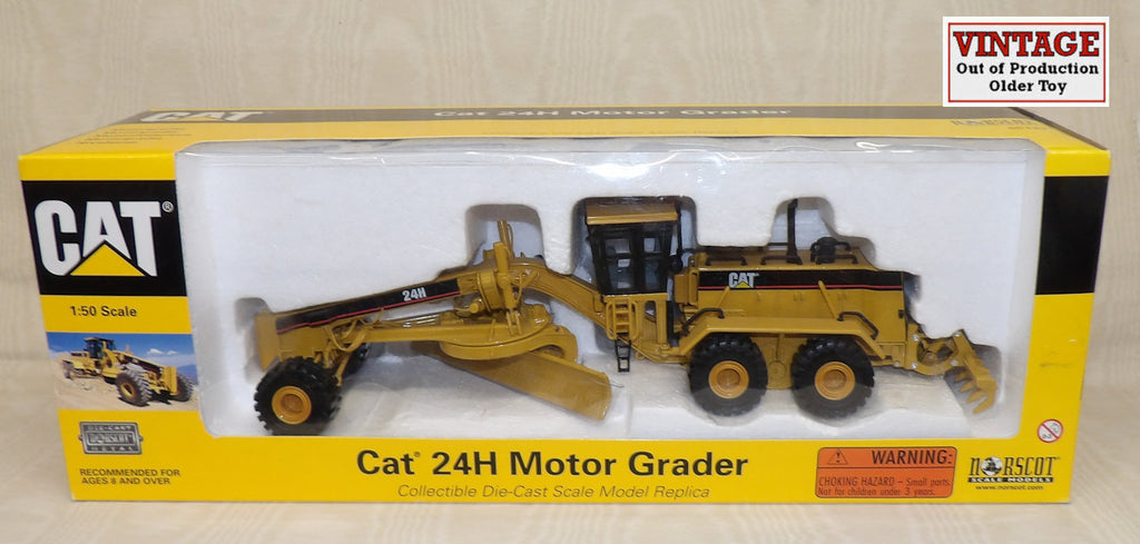 #55133 1/50 Cat 24H Motor Grader, Pre-Owned