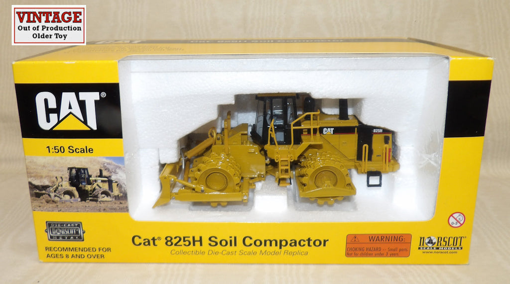 #55165 1/50 Cat 825H Soil Compactor, Pre-Owned