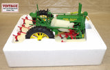 #5633CO 1/16 John Deere Model A Tractor with 290 Series Cultivator, Precision Classics #2 - Repaired, AS IS
