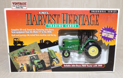 #5808 1/64 Harvest Heritage Trading Cards with John Deere 7800 2WD Tractor