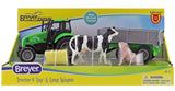 #59238 1/32 Breyer Farms Tractor & Tag-A-Long Wagon with Animals