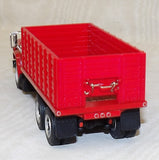 #60-0887 1/64 All Red 1970 Chevy C65 Tandem Axle Grain Truck