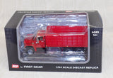 #60-0887 1/64 All Red 1970 Chevy C65 Tandem Axle Grain Truck