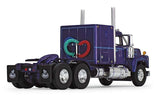 #60-1251B 1/64 Purple Mack R Model Cab with Sleeper Bunk - No Box