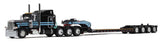 #60-1842 1/64 Cappello Heavy Transport Peterbilt Model 389 with 63" Mid-Roof Sleeper & Fountaine Magnitude Lowboy Trailer with Flip Tail