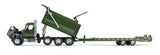 #60-1893 1/64 Green Western Star 49X with Ox Bodies Dump Bed & Beaver Tail Trailer