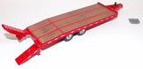 #60-1986 1/64 Red Beavertail Tandem-Axle Trailer