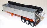 #60-2008 1/64 Black & Orange Kenworth W900 Day Cab & MAC Coal End Dump Trailer