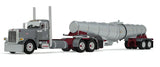 #60-2068 1/64 North Coast Wine Peterbilt Model 389 Day Cab with Polar Deep Drop Tank Trailer