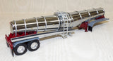 #60-2068 1/64 North Coast Wine Peterbilt Model 389 Day Cab with Polar Deep Drop Tank Trailer