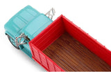 #60-2260 1/64 Turquoise & Red 1963 GMC 4000 Single Axle Grain Truck