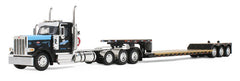 #60-2267 1/64 Cappello Heavy Transport Peterbilt Model 589 Day Cab & Fontaine Renegade LXT40 Lowboy Trailer with Fliptail