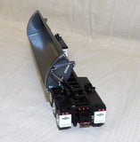#60-2340 1/64 Blue & Black Peterbilt 589 Tri-Axle Day Cab with SmithCo Side Dump Tri-Axle Trailer