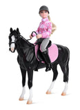 #61156 1/12 English Horse & Rider Set