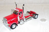 #618941 1/64 Viper Red Peterbilt Model 389 Single Axle Day Cab - No Box
