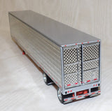 #620732 1/64 Chrome 53' Utility Spread-Axle Refrigerated Trailer - No Box