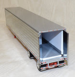 #620732 1/64 Chrome 53' Utility Spread-Axle Refrigerated Trailer - No Box