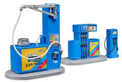 #62113 Bworld Gas Station & Car Wash Set