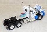 #621771 1/64 White & Blue Kenworth W990 Day Cab - No Box