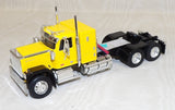 #622381 1/64 Yellow & Black GMC General with 34" Flat Top Sleeper - No Box
