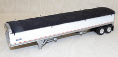 #622382 1/64 White 43' Wilson Pacesetter Tandem-Axle Grain Trailer - No Box