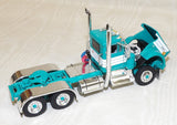 #622911 1/64 Turquoise & White Kenworth W900A Day Cab - No Box