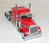 #623551 1/64 Anty Trucking & Rigging Red Peterbilt Model 379 with 63" Flat Top Sleeper - No Box
