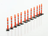 #64-108-OR 1/64 Lane Deliniation Markers - 12 piece