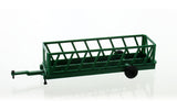 #64-308-GR 1/64 Green 20-Foot Portable Cattle Feeder