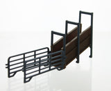 #64-310-BN 1/64 Brown Livestock Loading Chute