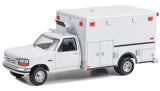 #67061 1/64 White 1992 Ford F-350 Ambulance