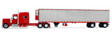 #69-2170 1/64 Blackjack Express LLC Peterbilt Model 589 with 78" Mid-Roof Sleeper & 53' Utility Spread-Axle Refrigerated Trailer