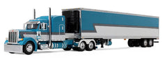 #69-2270 1/64 Tway Rose Transport Peterbilt Model 379 with 63" Mid-Roof Sleeper & 53' Utility Refrigerated Trailer