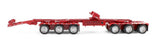 #69-2271 1/64 Mammoet Peterbilt Model 379 with 70" Mid-Roof Sleeper & Fontaine Magnitude Lowboy Trailer with Bunk & ERMC 6-Axle Hydra Steer with Bridge Beam Section Load