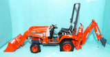 #700358 1/24 Kubota BX22 All Purpose Residential Diesel Tractor with Loader & Backhoe