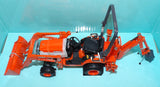#700358 1/24 Kubota BX22 All Purpose Residential Diesel Tractor with Loader & Backhoe