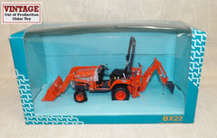 #700358 1/24 Kubota BX22 All Purpose Residential Diesel Tractor with Loader & Backhoe