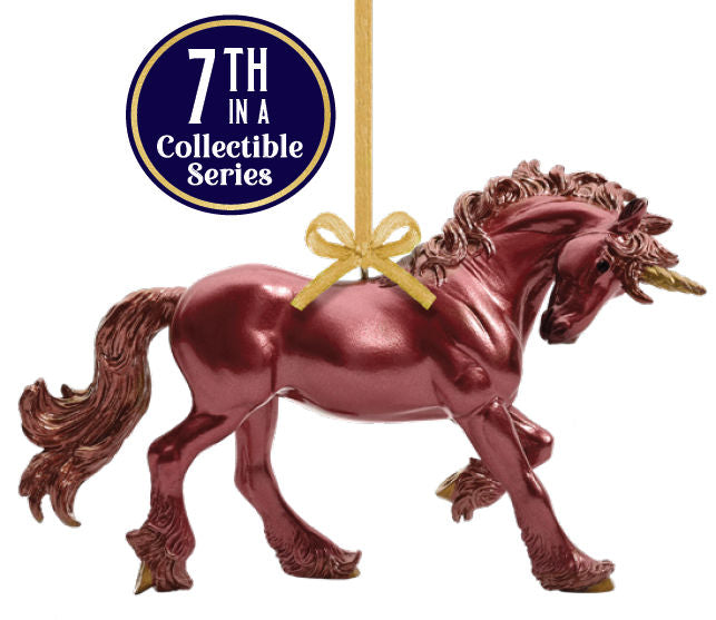 #700729 Scarlet, 2024 Unicorn Holiday Ornament