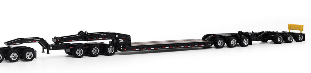 #71165 1/64 Trail King TK170 Hydraulic Detachable Gooseneck Lowboy Trailer with Jeep & Booster