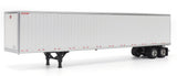 #71173 1/64 White Great Dane Champion 53' Dry Cargo Trailer