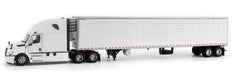 #71232 1/64 White 2025 Freightliner Cascadia Gen-5 with Sleeper & Great Dane Champion 53' Reefer Trailer