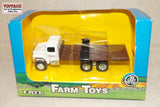 #7316 1/65 Hesston Dealer International Flatbed Truck