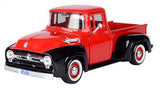 #73235AC-RDBK 1/24 Red & Black 1956 Ford F-100 Pickup