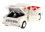 #73236AC-WH 1/24 White 1955 Chevy 5100 Stepside Pickup