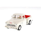 #73236AC-WH 1/24 White 1955 Chevy 5100 Stepside Pickup