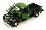 #73278AC-GRN 1/24 Green & Black 1941 Plymouth Pickup