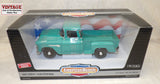 #7339 1/18 1955 Chevy 3100 Stepside Pickup - Ocean Green