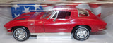 #7359 1/18 1963 Corvette Sting Ray - Riverside Red