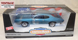 #7466 1/18 1969 Pontiac GTO - Crystal Turquoise
