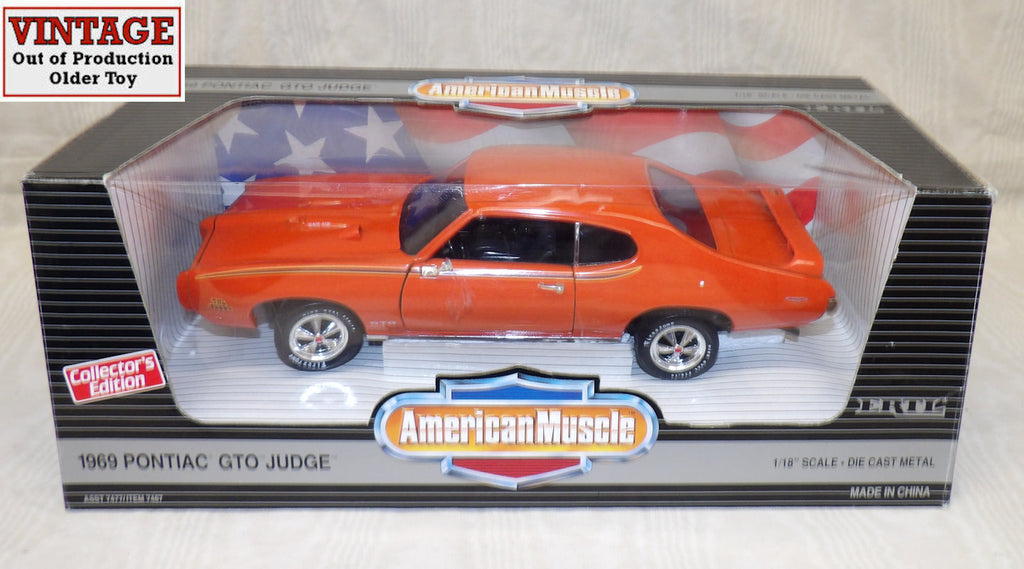 #7467 1/18 1969 Pontiac GTO Judge - Carousel Red